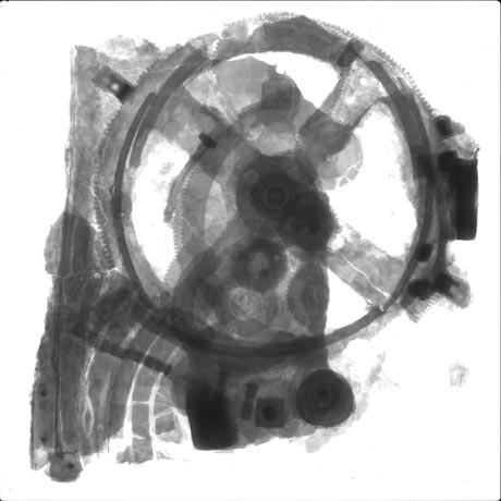 Radiographie du Fragment A. Radiographie du Fragment A.