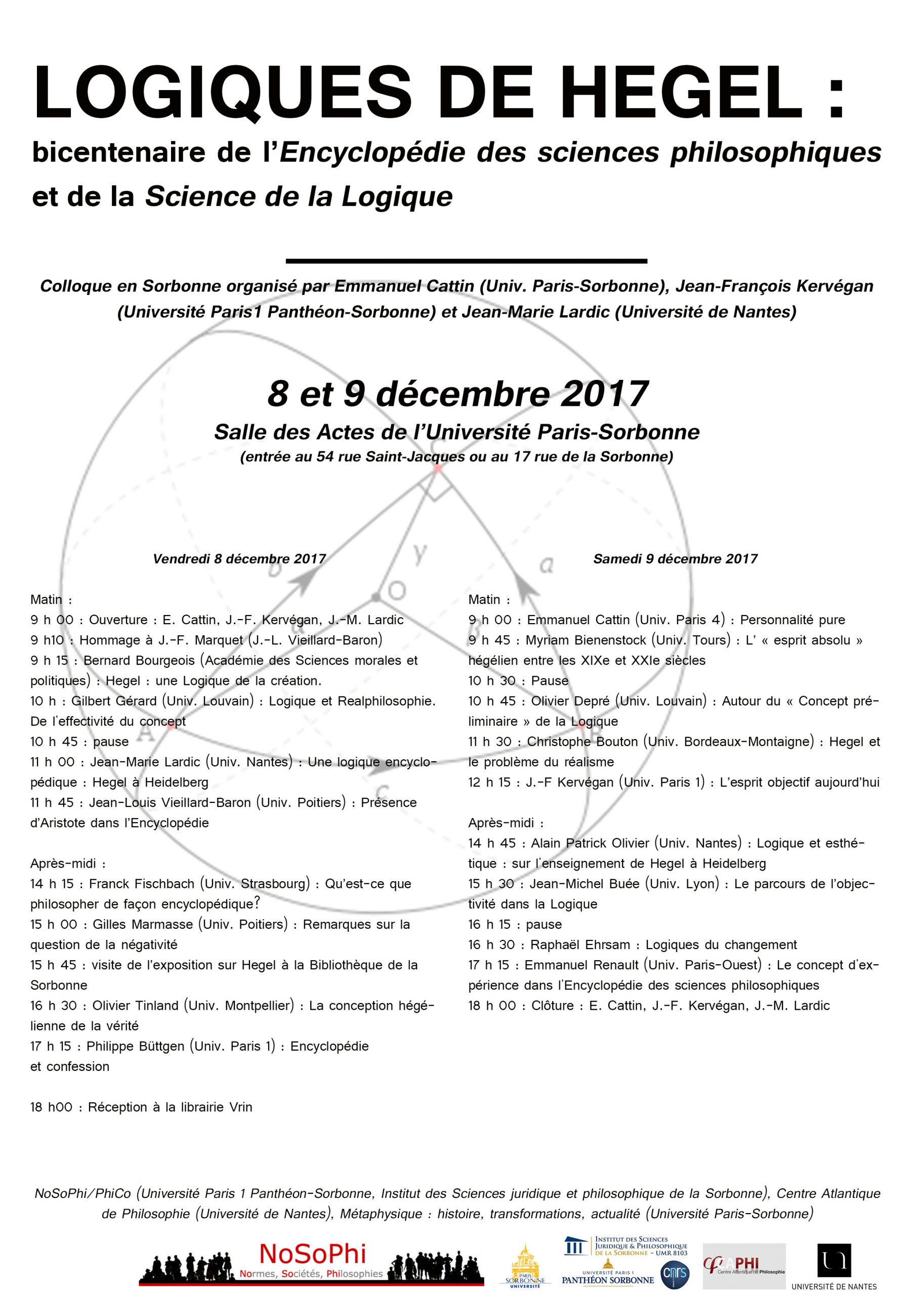 Programme "Logiques de Hegel"